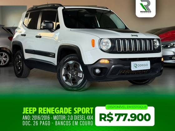 JEEP RENEGADE 2.0 16V TURBO DIESEL SPORT 4P 4X4 AUTOMÁTICO